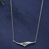 Zenith Luxe Silver Necklace
