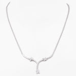 Whimsical Flora Trio Silver Necklace - Diavo Jewels