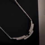 Stairs of Dreams Silver Necklace - Diavo Jewels