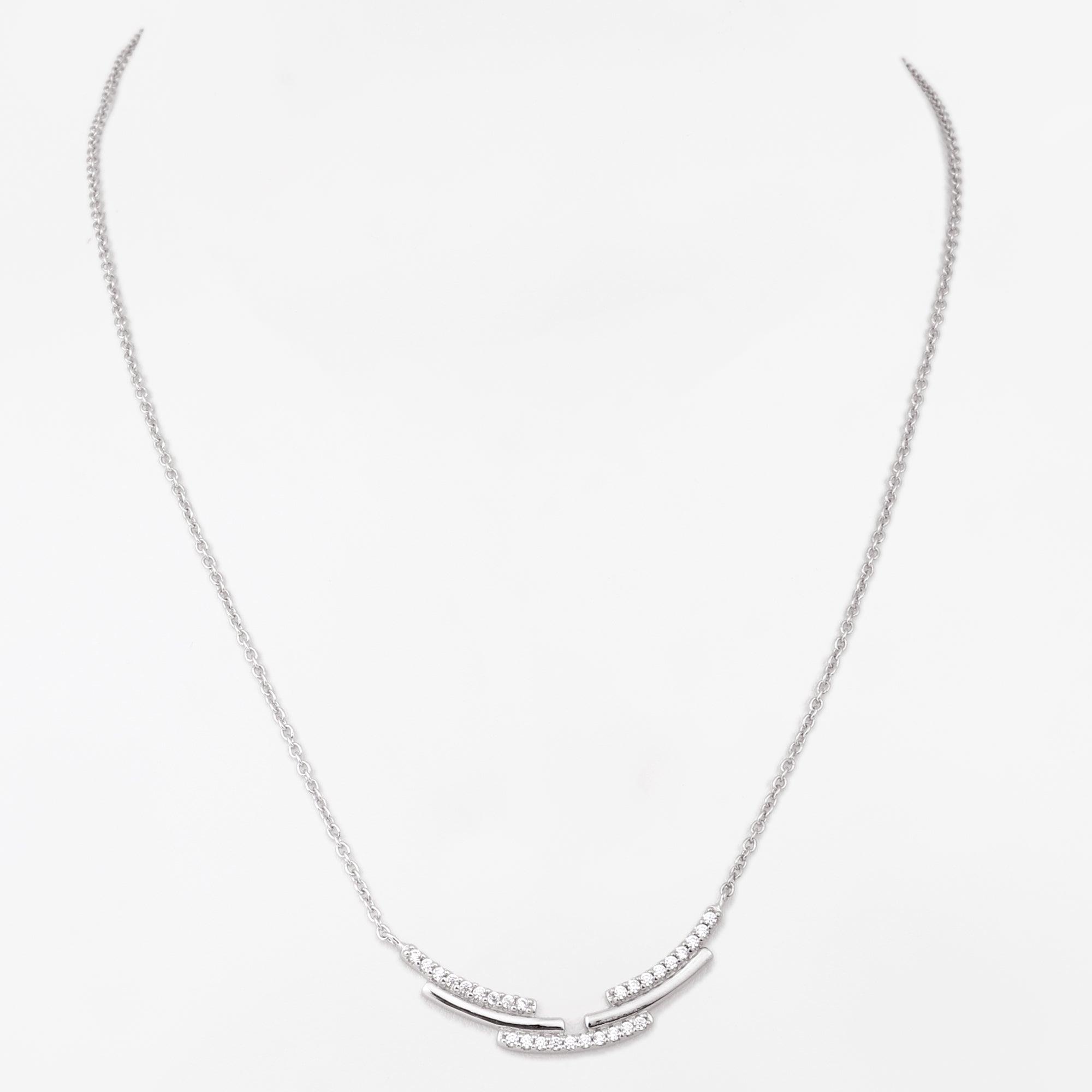 Stairs of Dreams Silver Necklace - Diavo Jewels