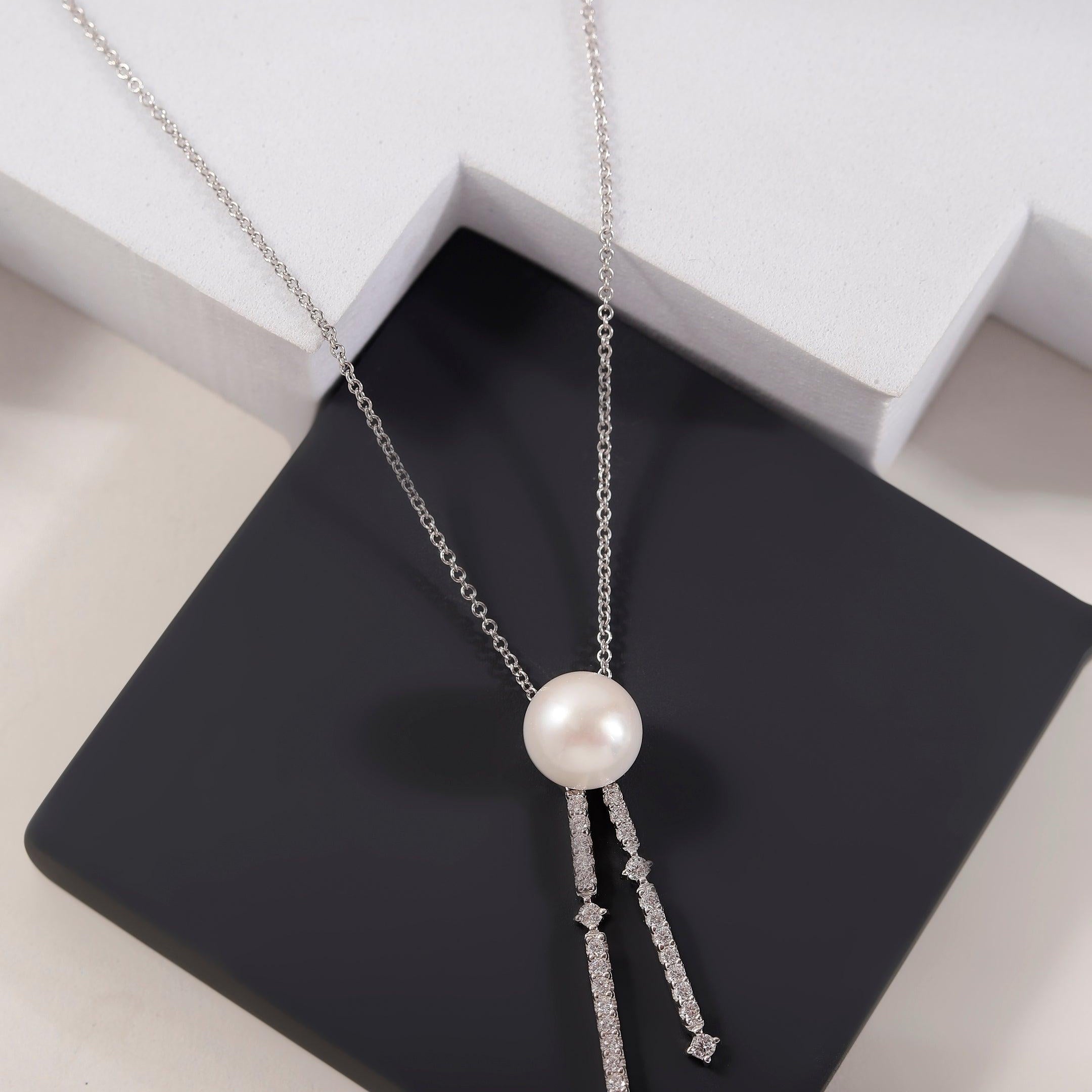 Dreamweaver Negligee Silver Necklace - Diavo Jewels