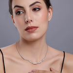 Flowers of Love Silver Necklace - Diavo Jewels