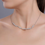 Flowers of Love Silver Necklace - Diavo Jewels