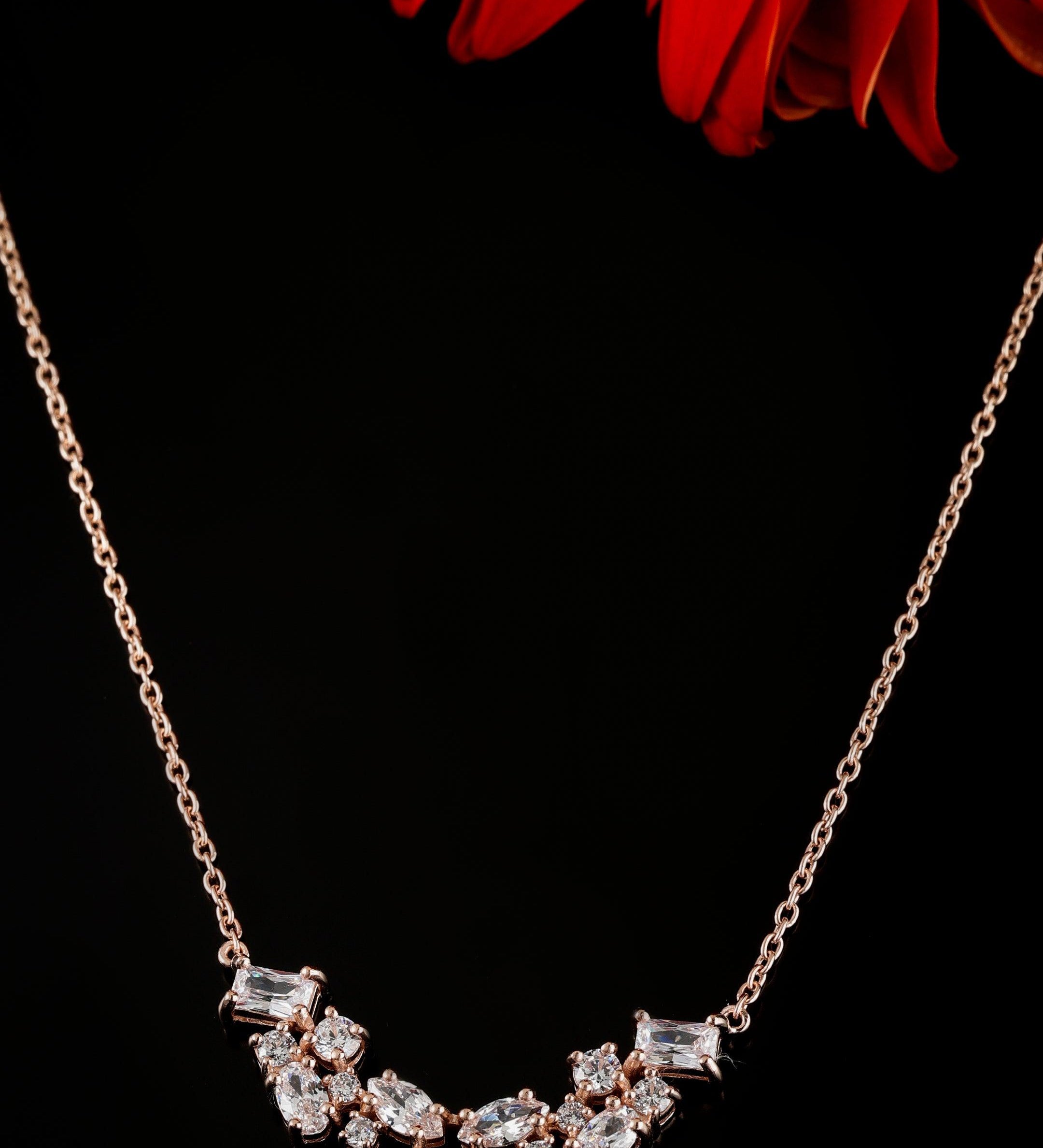 Charms of Bliss Silver Necklace - Diavo Jewels