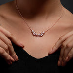 Charms of Bliss Silver Necklace - Diavo Jewels