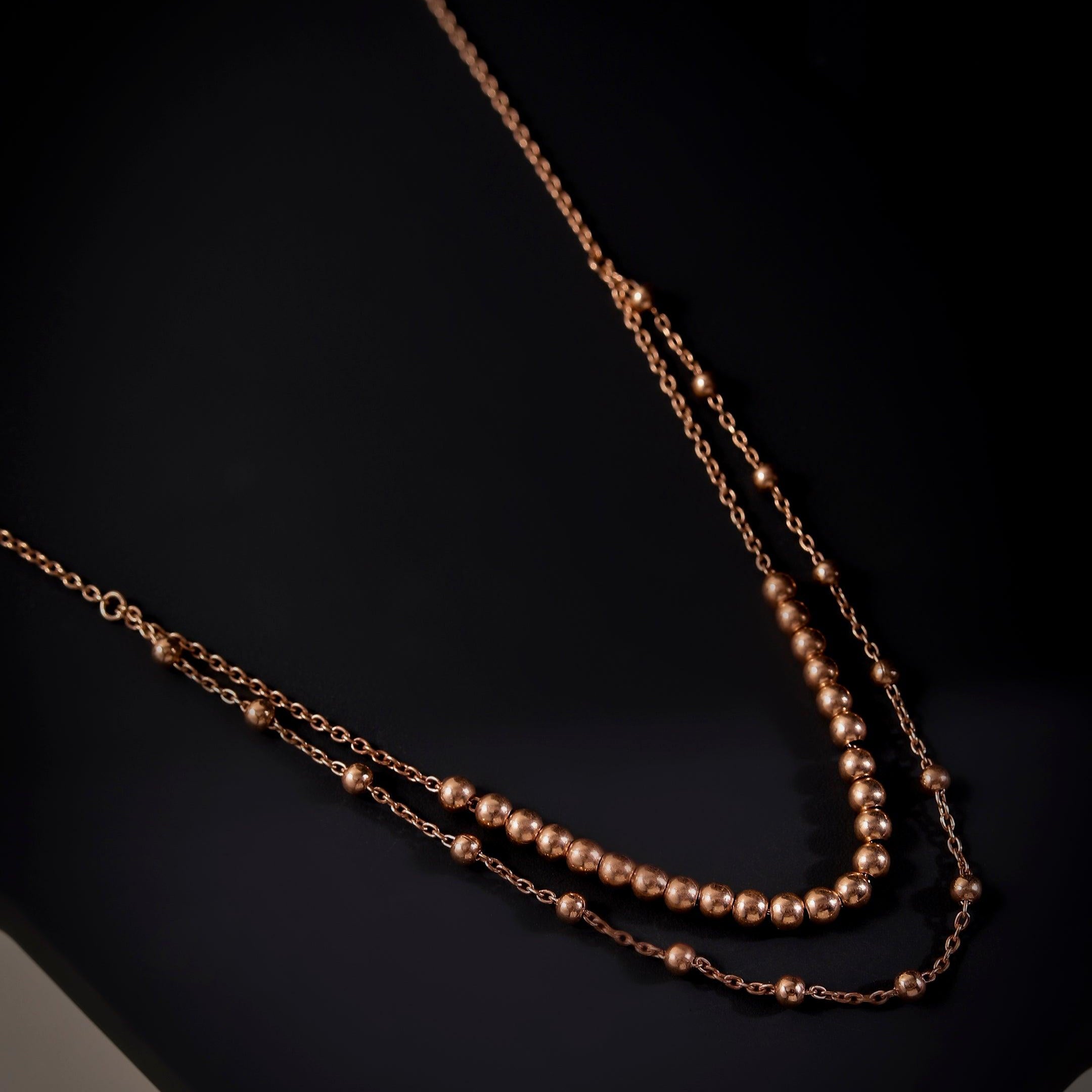 Beads of Grace Silver Necklace