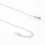 Radiant Row of Flowers Silver Necklace - Diavo Jewels