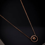 Circle of Love Silver Necklace by Diavo - Diavo Jewels