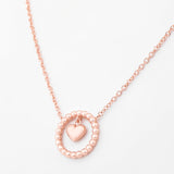 Circle of Love Silver Necklace by Diavo - Diavo Jewels