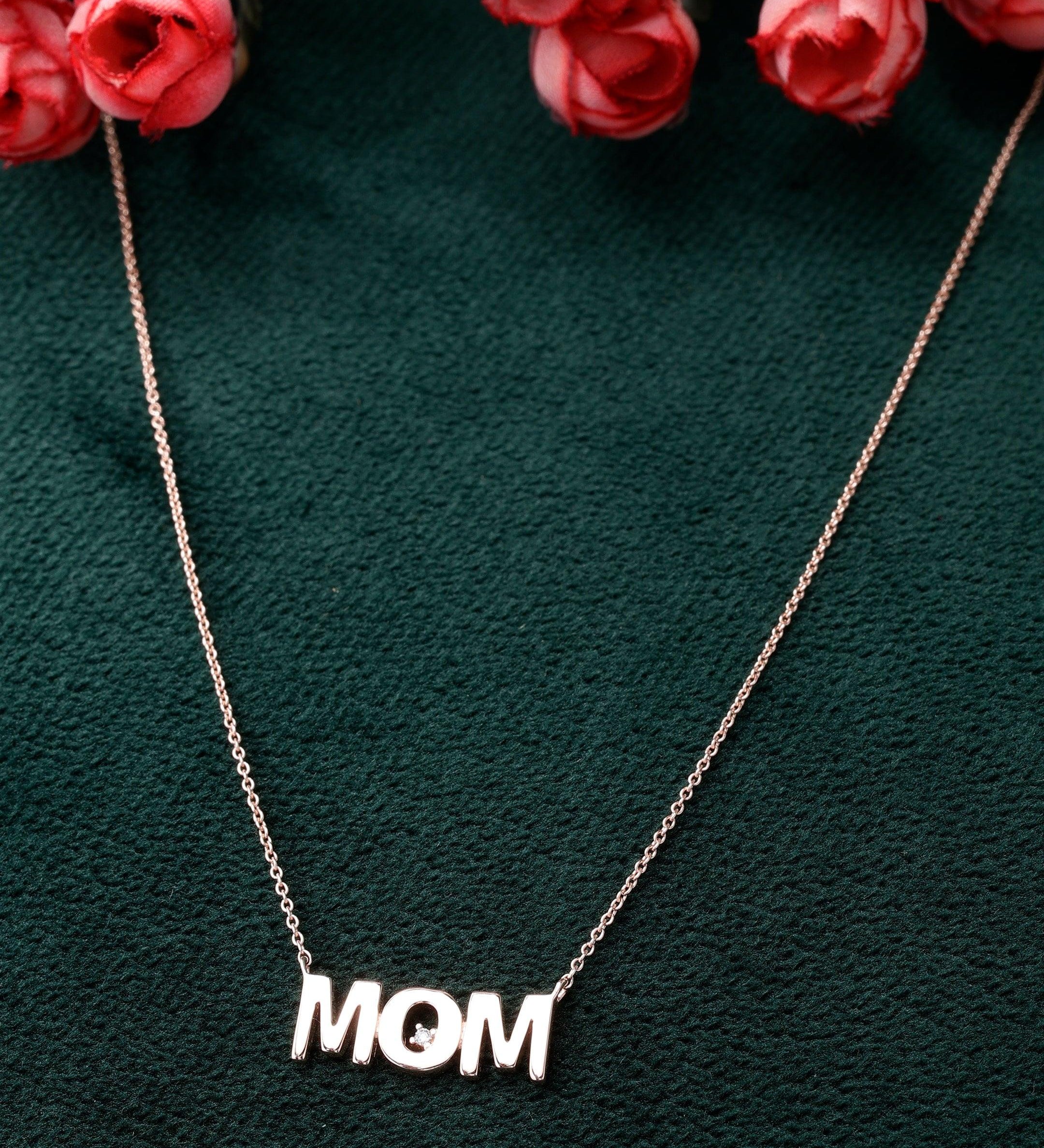 Mom's Love Silver Necklace - Diavo Jewels