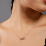 Mom's Love Silver Necklace - Diavo Jewels