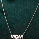 Mom's Love Silver Necklace - Diavo Jewels