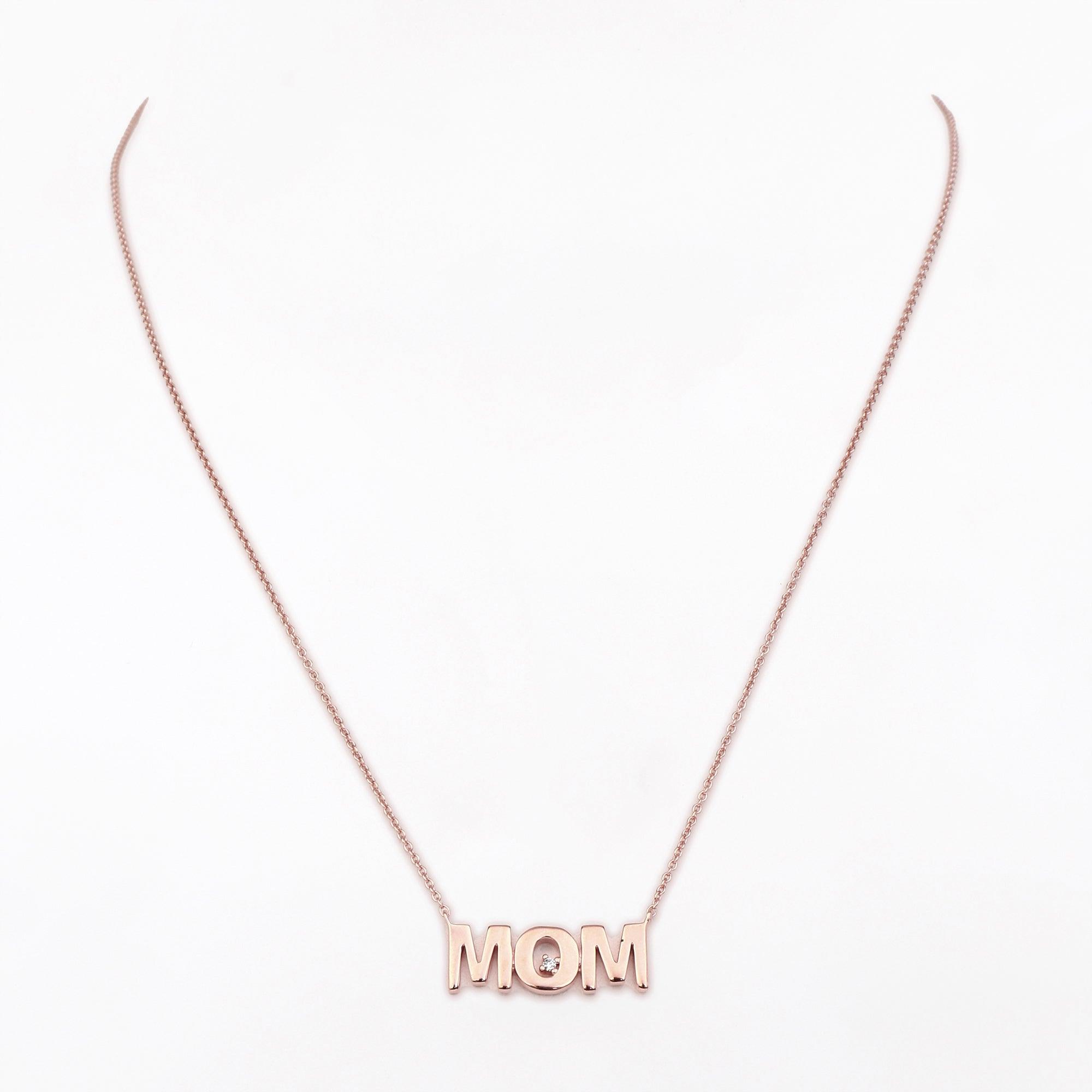 Mom's Love Silver Necklace - Diavo Jewels