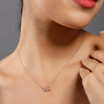 You Are Worthy Silver Necklace - Diavo Jewels