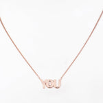 You Are Worthy Silver Necklace - Diavo Jewels