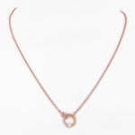 Circle of Charm Pearl Silver Necklace - Diavo Jewels