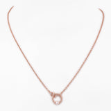 Circle of Charm Pearl Silver Necklace - Diavo Jewels