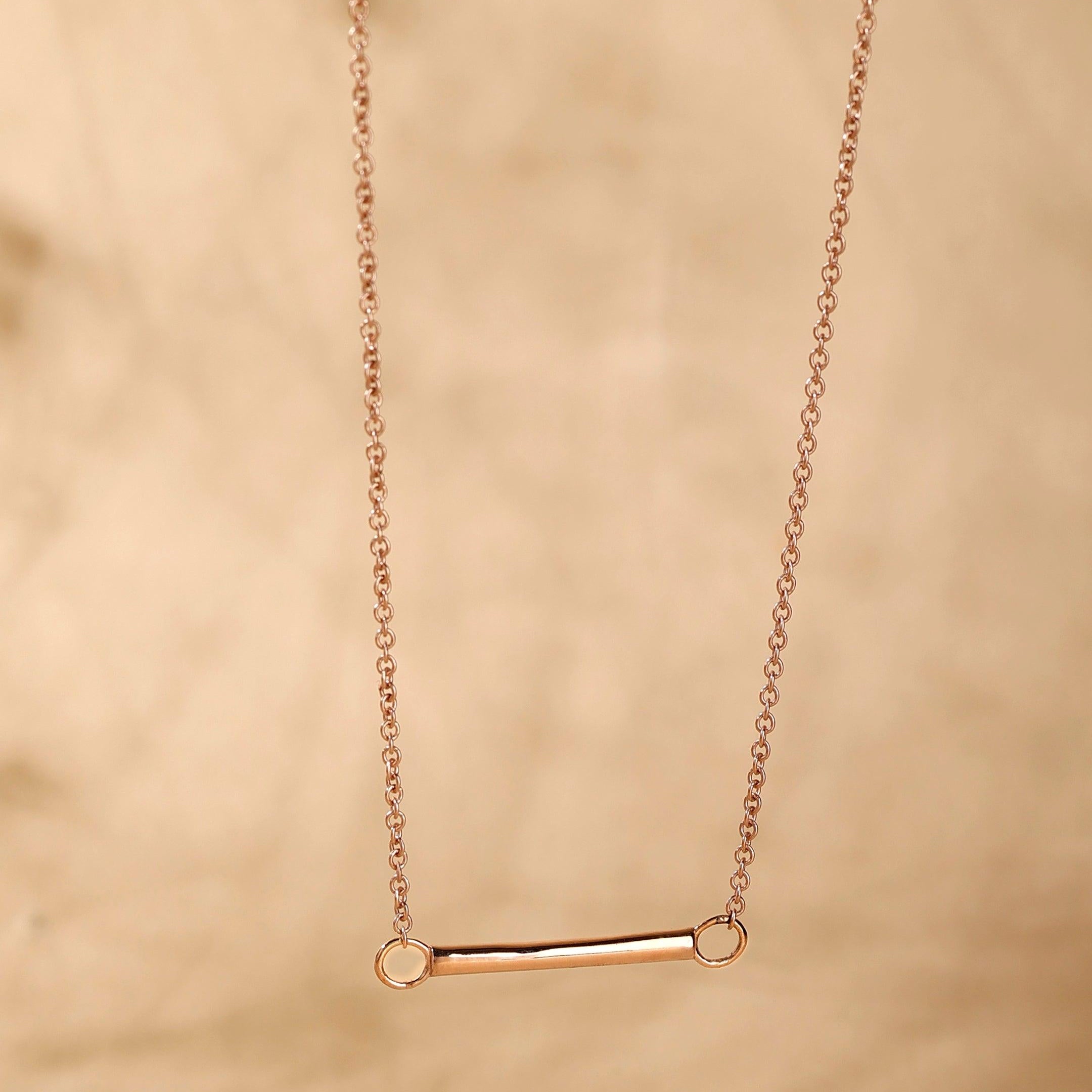 Beam of Grace Silver Necklace