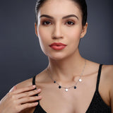 Charm of Trinkets Silver Necklace - Diavo Jewels