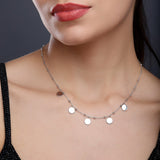 Charm of Trinkets Silver Necklace - Diavo Jewels