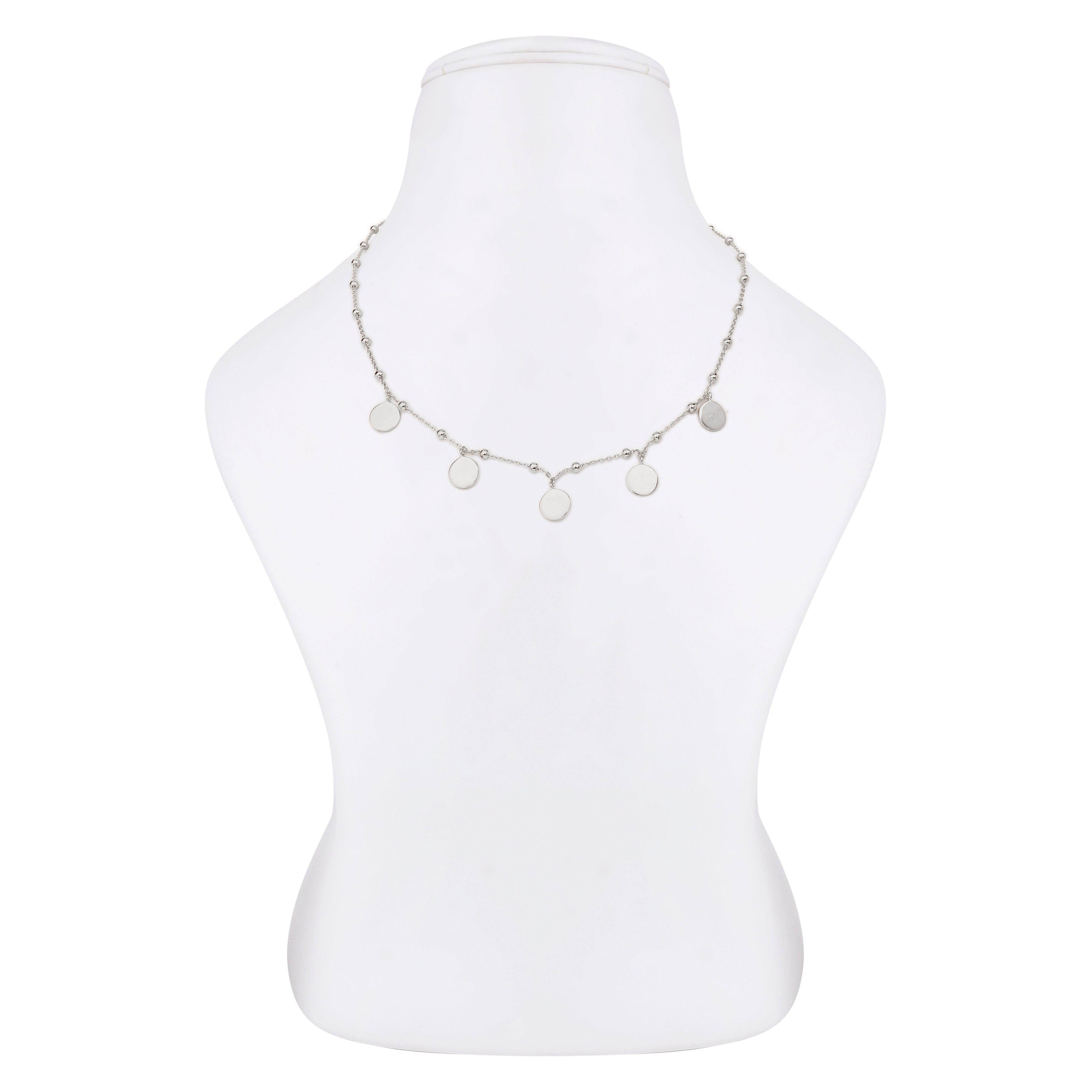 Charm of Trinkets Silver Necklace - Diavo Jewels