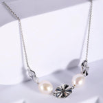 Ethereal Adagio Silver Necklace - Diavo Jewels