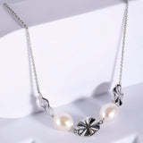 Ethereal Adagio Silver Necklace - Diavo Jewels