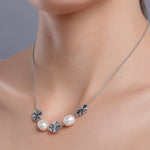 Ethereal Adagio Silver Necklace - Diavo Jewels