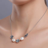 Ethereal Adagio Silver Necklace - Diavo Jewels