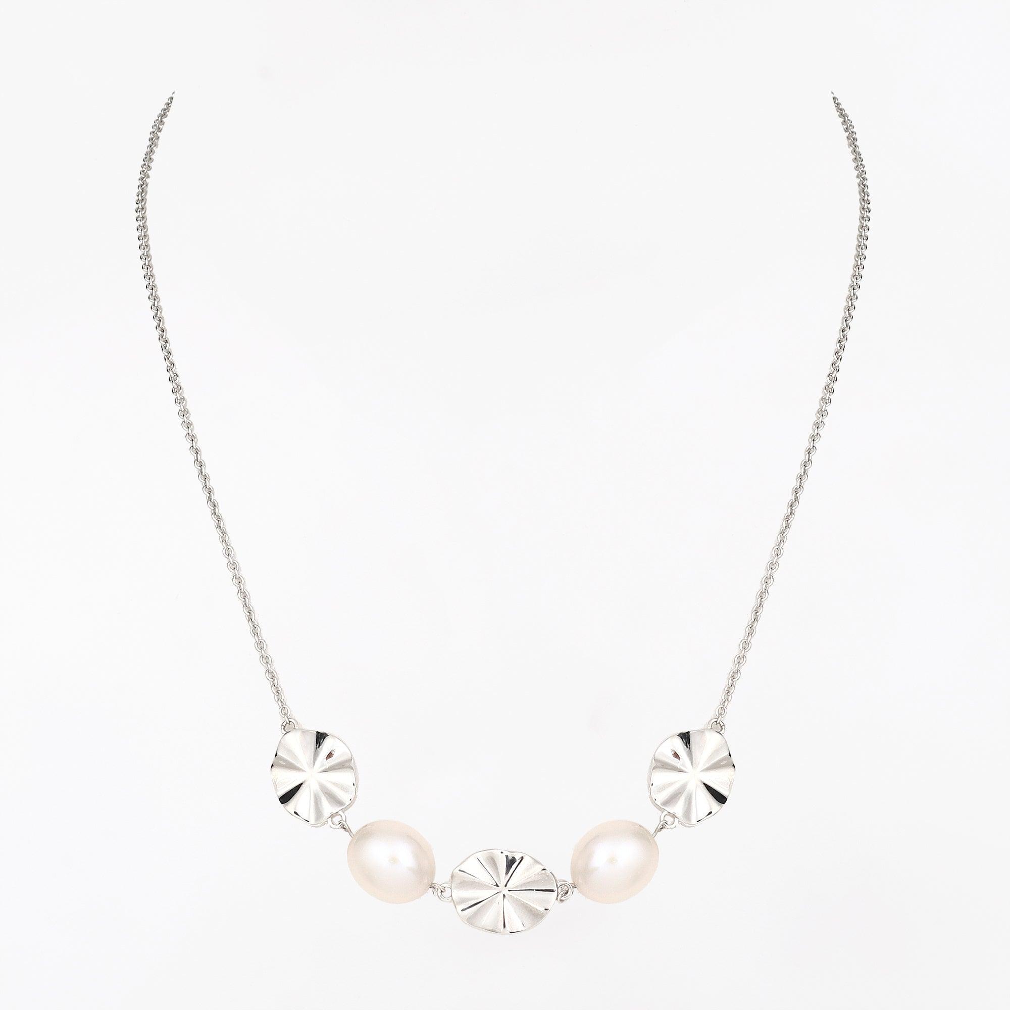 Ethereal Adagio Silver Necklace - Diavo Jewels