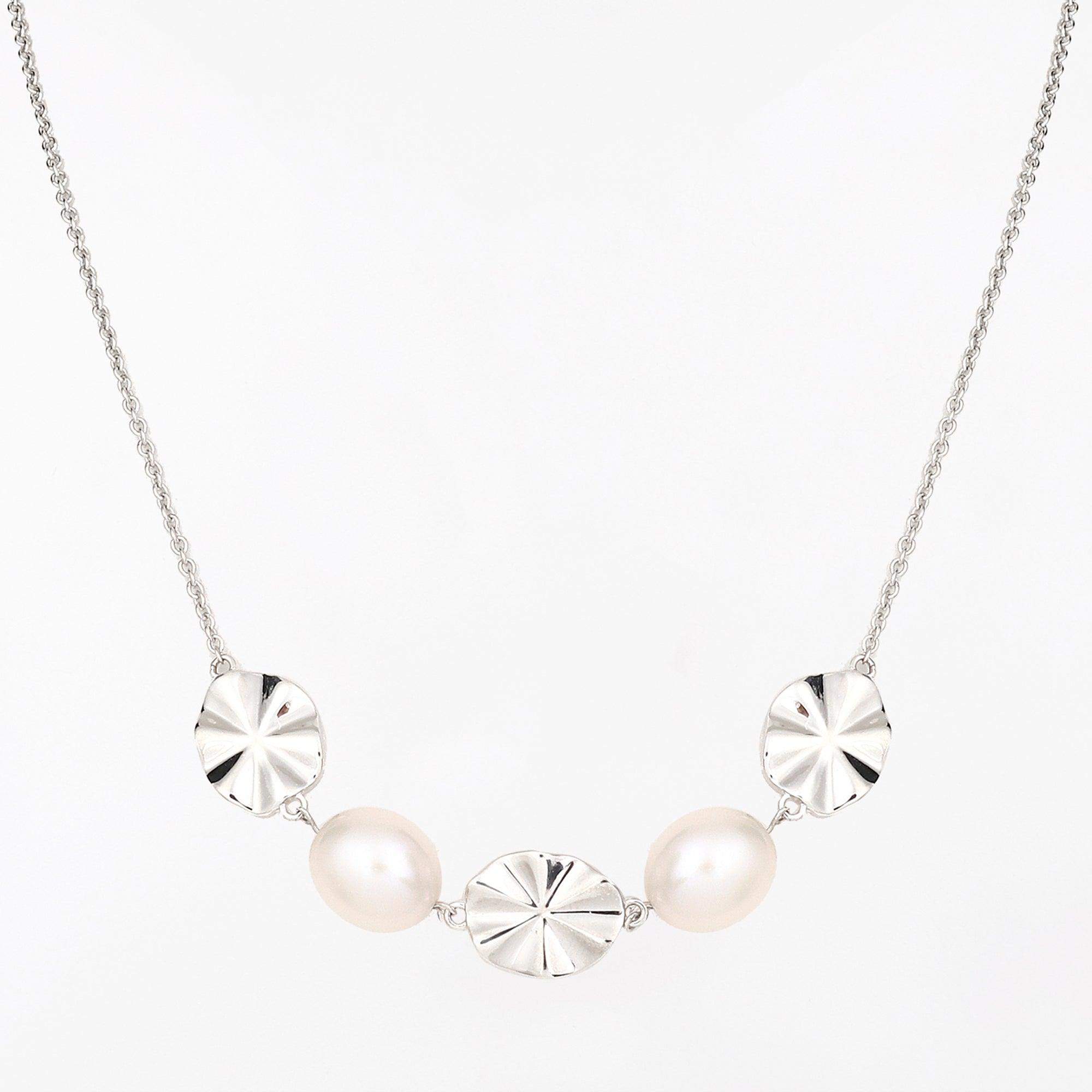 Ethereal Adagio Silver Necklace - Diavo Jewels