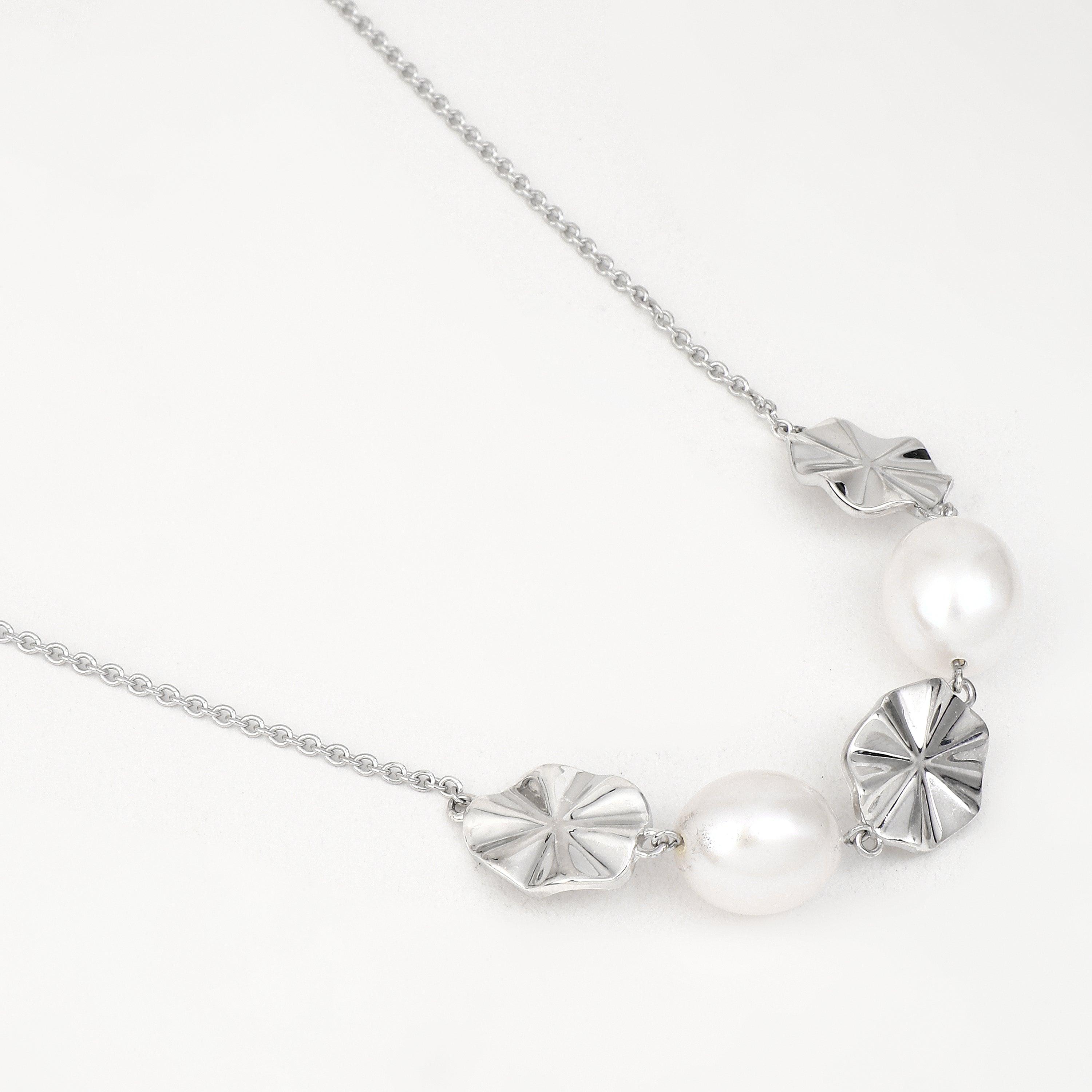 Ethereal Adagio Silver Necklace - Diavo Jewels