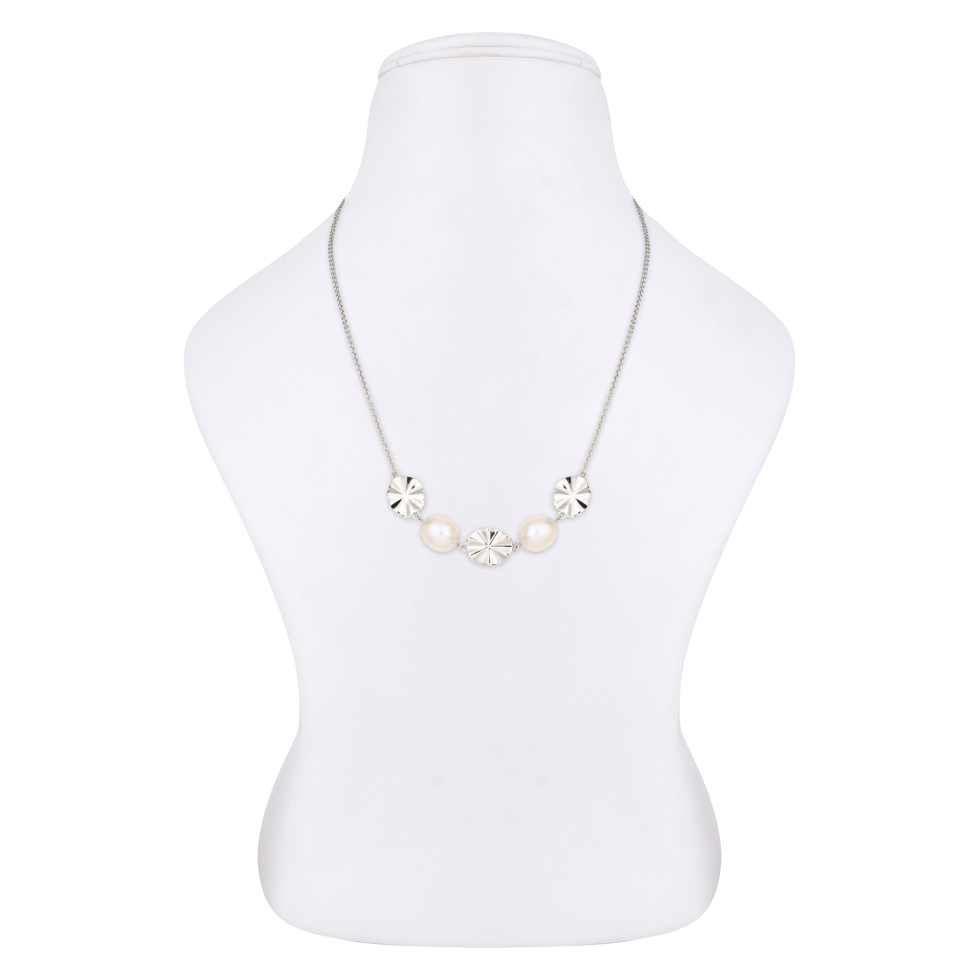 Ethereal Adagio Silver Necklace - Diavo Jewels