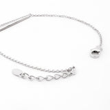 Gleaming Pinwheel Silver Bracelet - Diavo Jewels