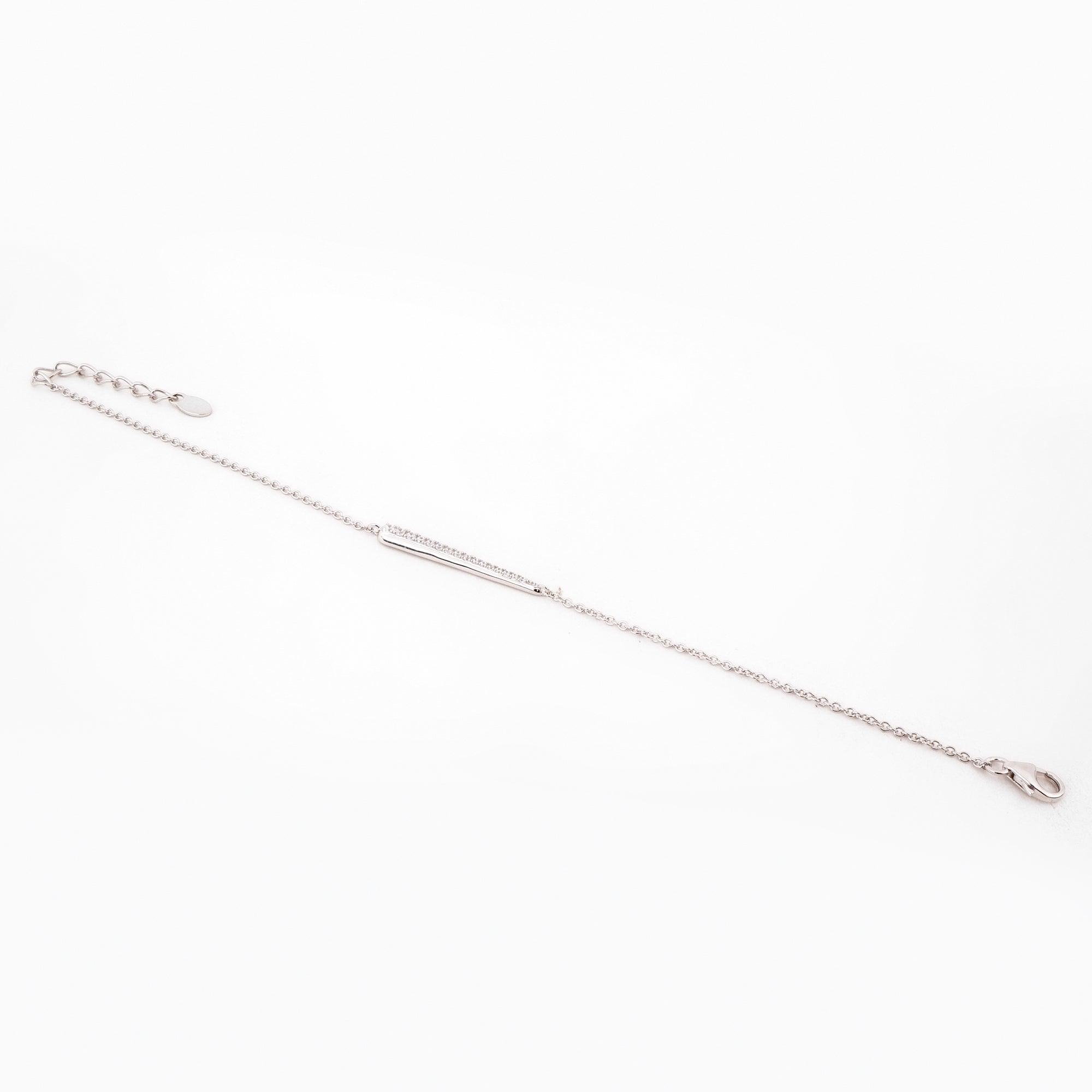 Gleaming Pinwheel Silver Bracelet - Diavo Jewels