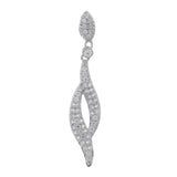 Dazzle Me Twinkling Silver Earrings - Diavo Jewels