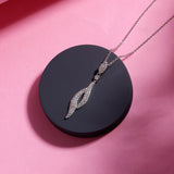 Oscar Twisted Gleaming Silver Necklace - Diavo Jewels