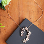 Petals of Love Silver Necklace - Diavo Jewels