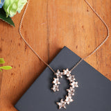 Petals of Love Silver Necklace - Diavo Jewels