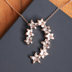 Petals of Love Silver Necklace - Diavo Jewels