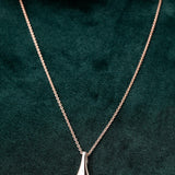 Sculpted Playful Silver Necklace - Diavo Jewels
