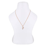 Dazzling Silver Zircon Necklace - Diavo Jewels