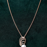 Spiral of Fashion Silver Necklace - Diavo Jewels