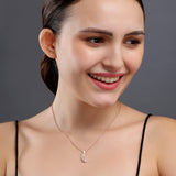 Contoured Euphoria Silver Necklace - Diavo Jewels