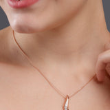 Contoured Euphoria Silver Necklace - Diavo Jewels