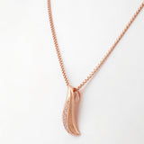 Contoured Euphoria Silver Necklace - Diavo Jewels