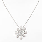 Lily CZ Silver Necklace - Diavo Jewels