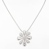 Lily CZ Silver Necklace - Diavo Jewels