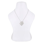 Lily CZ Silver Necklace - Diavo Jewels