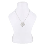 Lily CZ Silver Necklace - Diavo Jewels